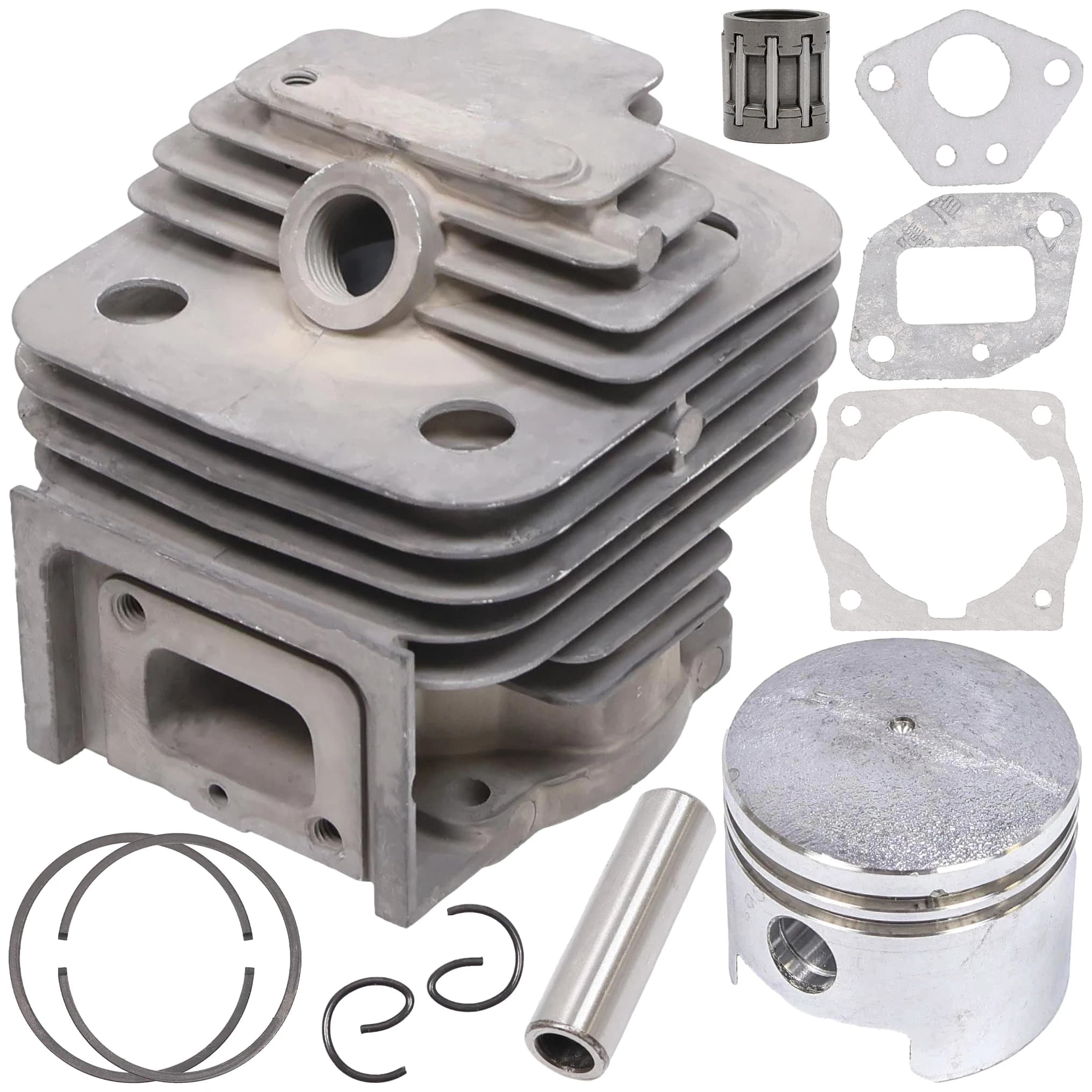 ZYLINDER AVEC PISTON 44 MM POUR MOTORSÉNÉS BC CG 430 520 NAC FLO