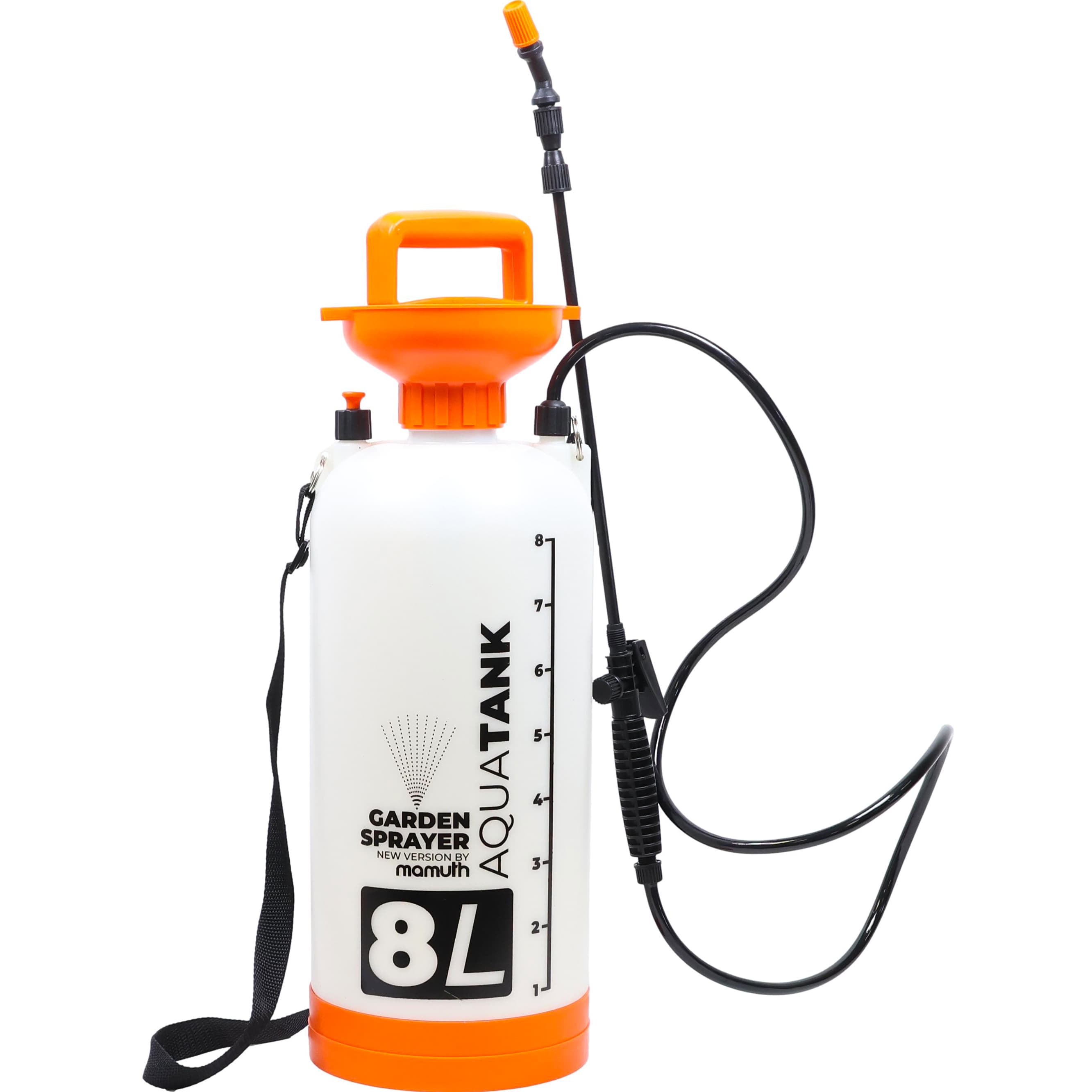 DROUGSPRAY 8L MAMUTH Pulvérisateur à pression, arrosoir avec longue lance et harnais