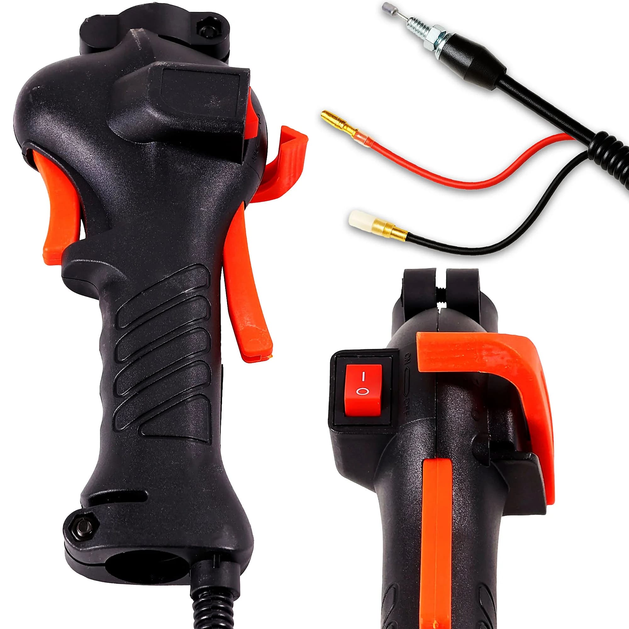 Manette des gazs pour coupe-herbe FUXTEC FX-MT152E Taille-haie sans fil 110cm 26cm
