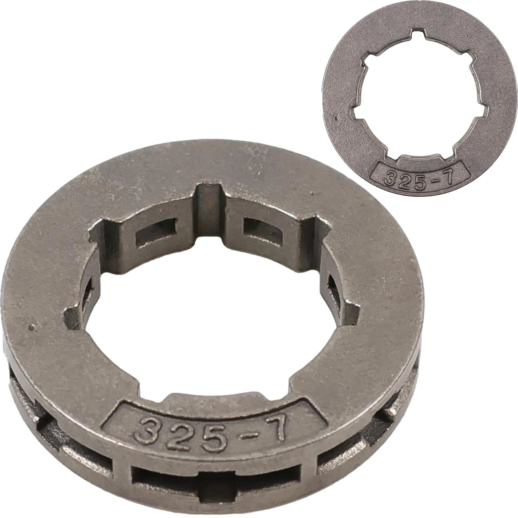 Pignon à chaîne à anneau pour NAC FUXTEC PN, YD, CS (45, 4500, 52, 5200, 58, 5800) 3/8" 7 dents