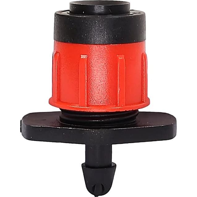 Micro-asperseur réglable 1/4" 0-80 l/h pour tuyau d'irrigation