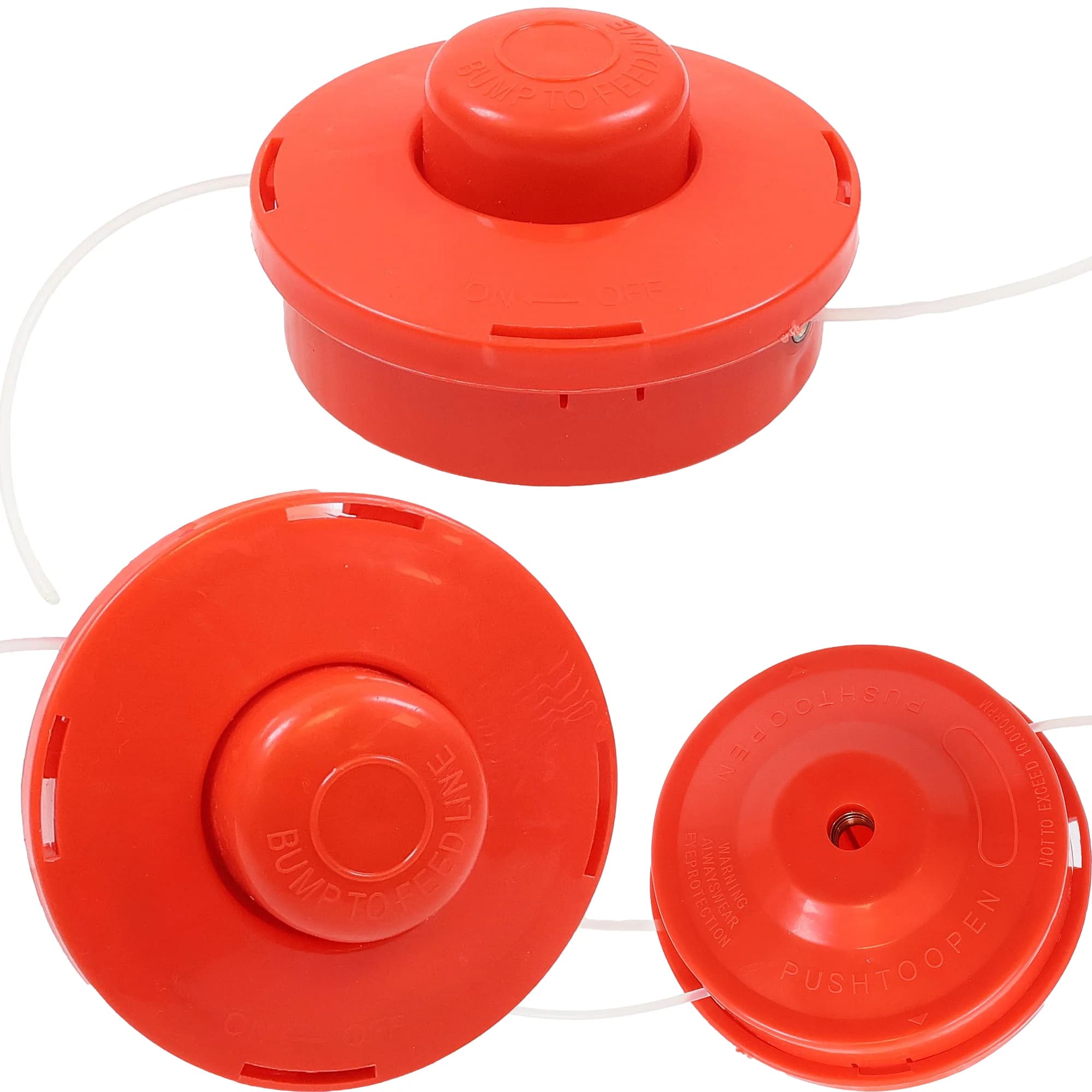 Tête de coupe automatique pour taille-haies et coupe-bordures M10x1,25 mm à filetage gauche